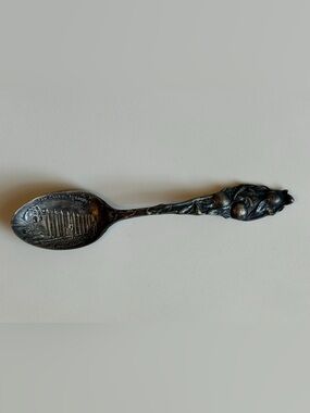 Vintage Sterling Silver San Gabriel Mission Spoon Los Angeles CA Souvenir .925